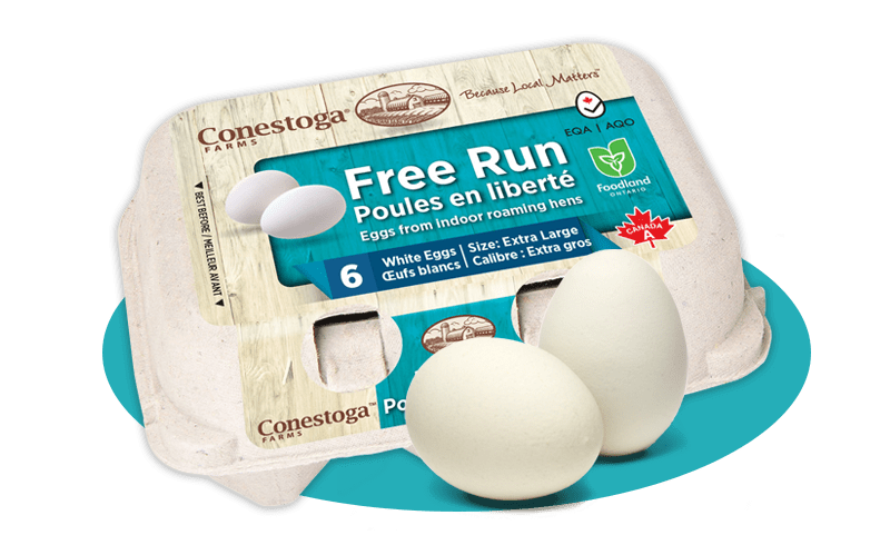 Free Run, From indoor roaming hens