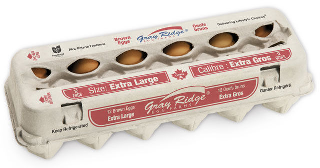 12-egg standard pack