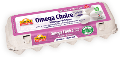 GoldEgg Omega Choice eggs