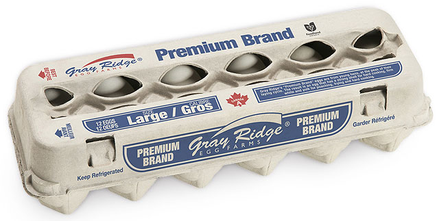 Gray Ridge Premium Large White Eggs