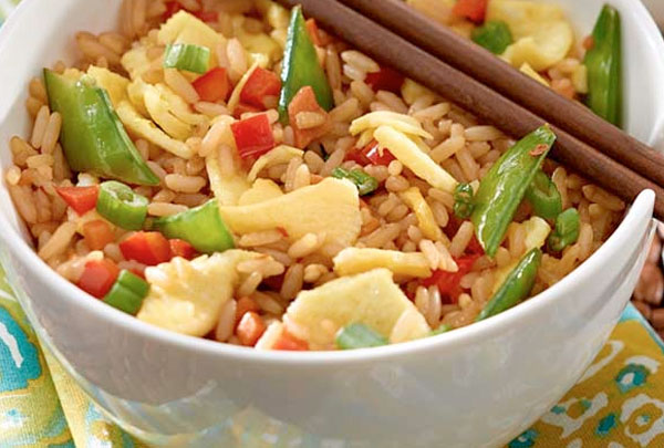 Veggie Egg Fried Rice