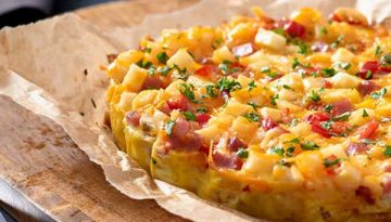 Slow Cooker Western Omelette Brunch Bake