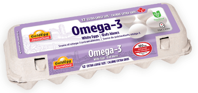 Omega-3 Extra Large White Eggs